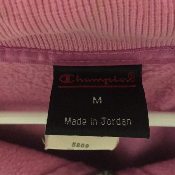 Vintage Champion 1/4 zip sweatshirt size medium - Picture 2 of 5